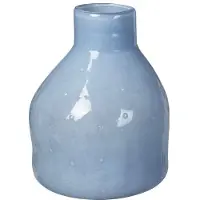 Broste Copenhagen Silas vaas blauw Ø25cm - 14485046
