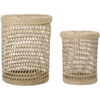 Bloomingville Connie Mand met Deksel, Natuur, Zeegras