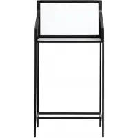 Nordal Counter marmeren/ijzeren tafel met glas