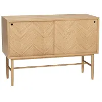 Hubsch Dressoir met schuifdeuren eikenhout