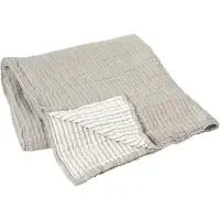 Broste Copenhagen Karri plaid zand - 50030245