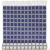 Broste Copenhagen Henny vloerkleed blauw 70x140cm - 70070334