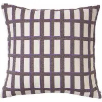 Broste Copenhagen Isa kussen paars - 50x50cm