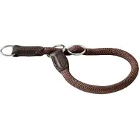 Hunter Freestyle - Halsband Hond - Bruin - Touw - L-XL - 60 cm