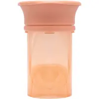Difrax 360 Graden Beker 250 ml Peach | 1 stuk