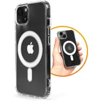 R2B iPhone 13 MagSafe Hoesje - Transparant - Incl. Screenprotector