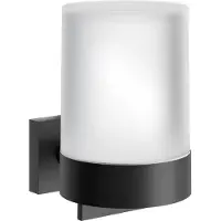 Smedbo Zeepdispenser House Glas Mat Wit En Zwart