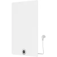 Best design Brenner Elektrische radiator mat wit 300W 70x50cm