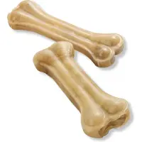 Topmast Kauwsnack Hond - Geperst Been Buffelhuid - 25 cm - ca. 260-290 Gram - 5 stuks