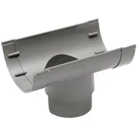 Martens Uitloop Mastgoot 150mm Grijs