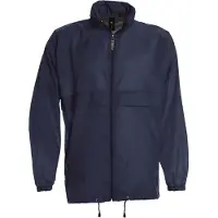B&C Windjas 'Sirocco Men Windbreaker' Collectie maat S Donkerblauw/Navy