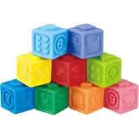 Playgo play stapelbare voelblokken, 9dlg.
