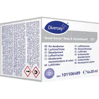 Good sense navulling voor automatische luchtverfrisser, Shea & Sandalwood, pak van 6 stuks 2 stuks
