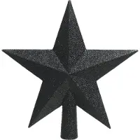 Décoris Piek kerstboom | (Ster, Zwart)
