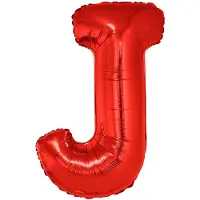 Espa - Rode aluminium letter ballon - Rood