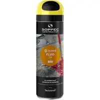 Soppec Fluorescerende constructiemarker TP 500 ml - geel - - 141517O