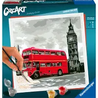 Ravensburger CreArt Londen - Schilderen op nummer voor volwassenen - Hobbypakket