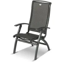 Hartman Davinci verstelbare tuinstoel met aluminium armlegger -