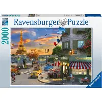 Ravensburger Romantische avond in Parijs - Legpuzzel - 2000 stukjes - Multicolor