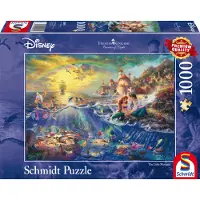 Schmidt Puzzel - Thomas Kinkade: De Kleine Zeemeermin, 1000 Stukjes - Puzzel