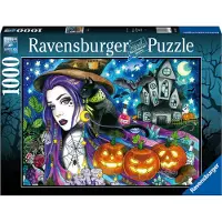 Ravensburger puzzel 1000 pcs Halloween Karton Ravensburger Puzzel