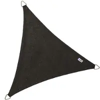 Nesling Schaduwdoek Driehoek Zwart 360 x 360 x 360 cm