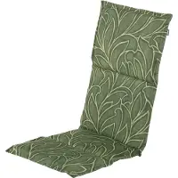 Hartman tuinstoelkussen Indy green sling - 50% Polyester / 50% Katoen - Tuinkussens hoge rug dun -