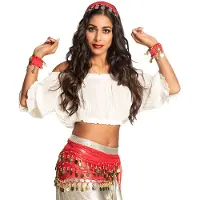 Boland Buikdanseres rood | Maat One Size
