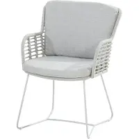 4 Seasons Outdoor 4SO Fabrice dining chair Frozen/Frost Grey - |