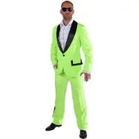 Coppens Smoking fluor groen | Maat Xxl |