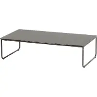4 Seasons Outdoor Dali lounge tuintafel 110x60xH30 cm antraciet 4-Seasons Outdoor
