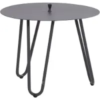 4 Seasons Outdoor Cool bijzettafel Ø60x45 cm - antraciet