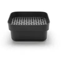Brabantia SinkSide Afwasbak - Vierkant - met Afdruipschaal - Dark Grey