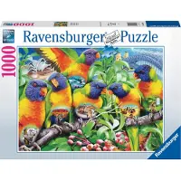 Ravensburger puzzel Land v/d lorikeets Karton Ravensburger Puzzel