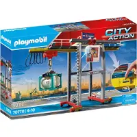 Playmobil 70770 Portaalkraan Met Containers