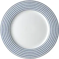 Laura Ashley Bord Candy Stripe Blauw D 23,4 H 1,7 Cm