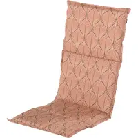 Hartman tuinstoelkussen Vince orange sling - 50% Polyester / 50% Katoen - Tuinkussens hoge rug dun - |