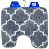 Coppens Wicotex toiletmat 50x60 cm grijs marseille