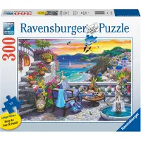 Ravensburger puzzel Santorini sunset - Legpuzzel - 300 Large Format stukjes