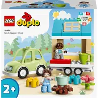 LEGO Family House With Wheels Construction Game Zilver