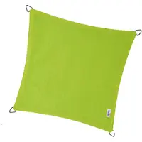 Nesling Schaduwdoek Coolfit Vierkant Lime Groen (5 x 5 m)