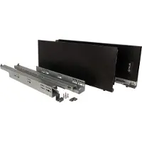 Strong Max Softclose, ladehoogte 185 mm Zwart