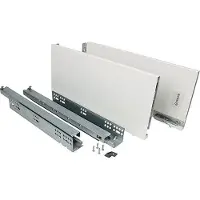 Strong Max Softclose, ladehoogte 249 mm Wit