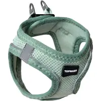 Topmast Airmesh Hondentuig - Click & Go - Mint - 2XS - Reflecterend - Harnas Hond - Hondentuigje - Hondenharnas - Voor Puppy, Kleine, Medium en Grote Hond
