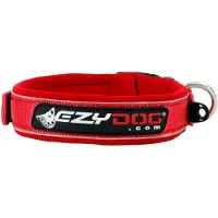 EzyDog classic neopreen halsband, rood, XL
