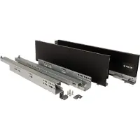 Strong Max Softclose, ladehoogte 121 mm Zwart