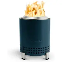 Solo Stove Mesa Vuurplaats voor op tafel met standaard | Rookarm minivuur voor in de stad en voorsteden, Werkt op pellets of hout, veilig, roestvrij staal, met reistas, 17,5 x 13 cm, 635 g, water