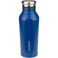 Abbey camp Thermosfles Dubbelwandig Godafoss Blauw Zilver (0,35L)