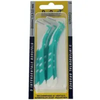 Duodent 2x Interdentale Borstel Conisch 2,3 - 3,5 mm 5 stuks