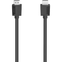 Hama 00205005 HDMI-kabel HDMI Aansluitkabel HDMI-A-stekker, HDMI-A-stekker 1.50 m Zwart 4K UHD